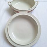 HBCM Pauline model orange and black soup tureen