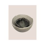Duo of raku bowls