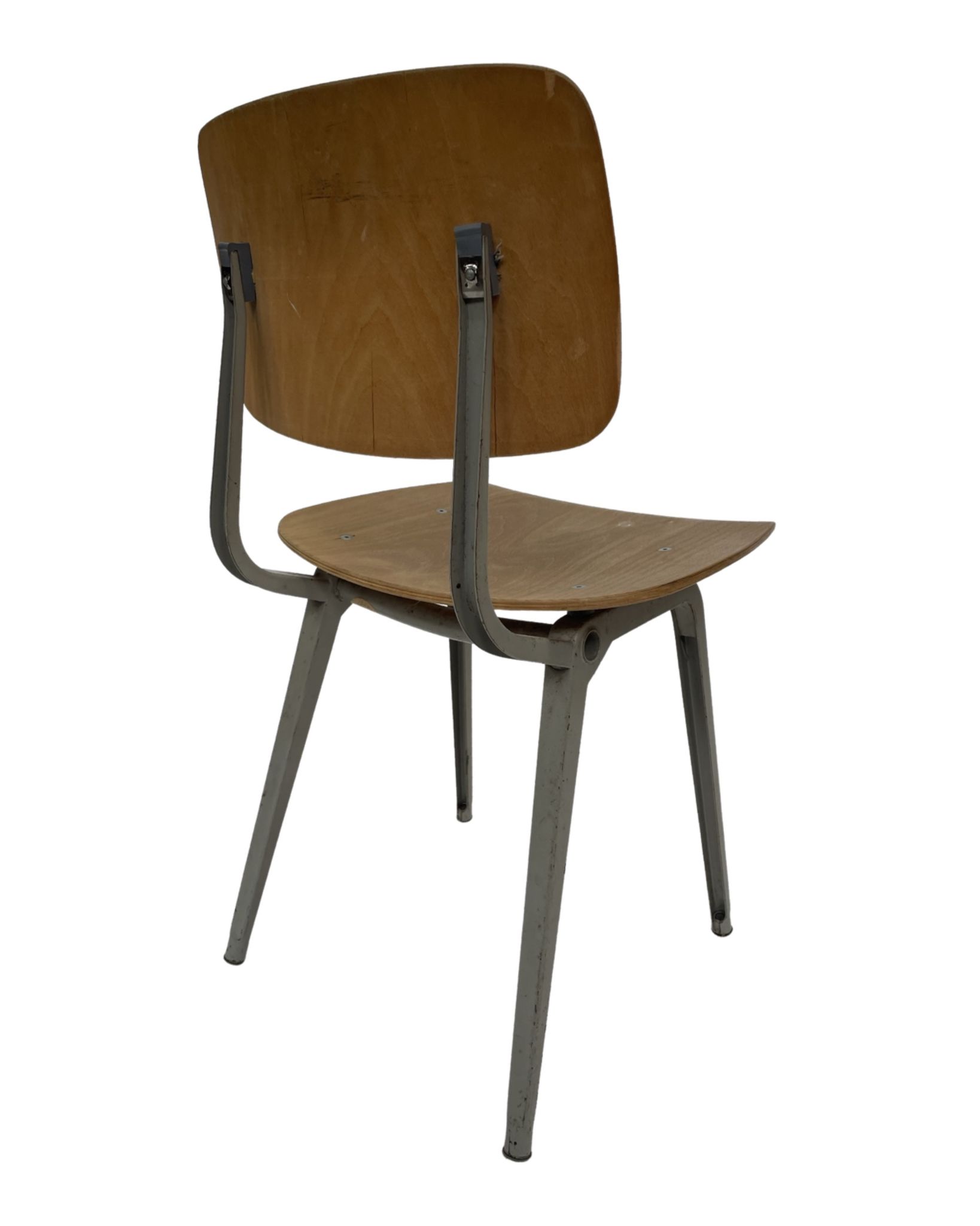 Set of 4 first edition Revolt chairs, Friso Kramer for Ahrend de Cirkel