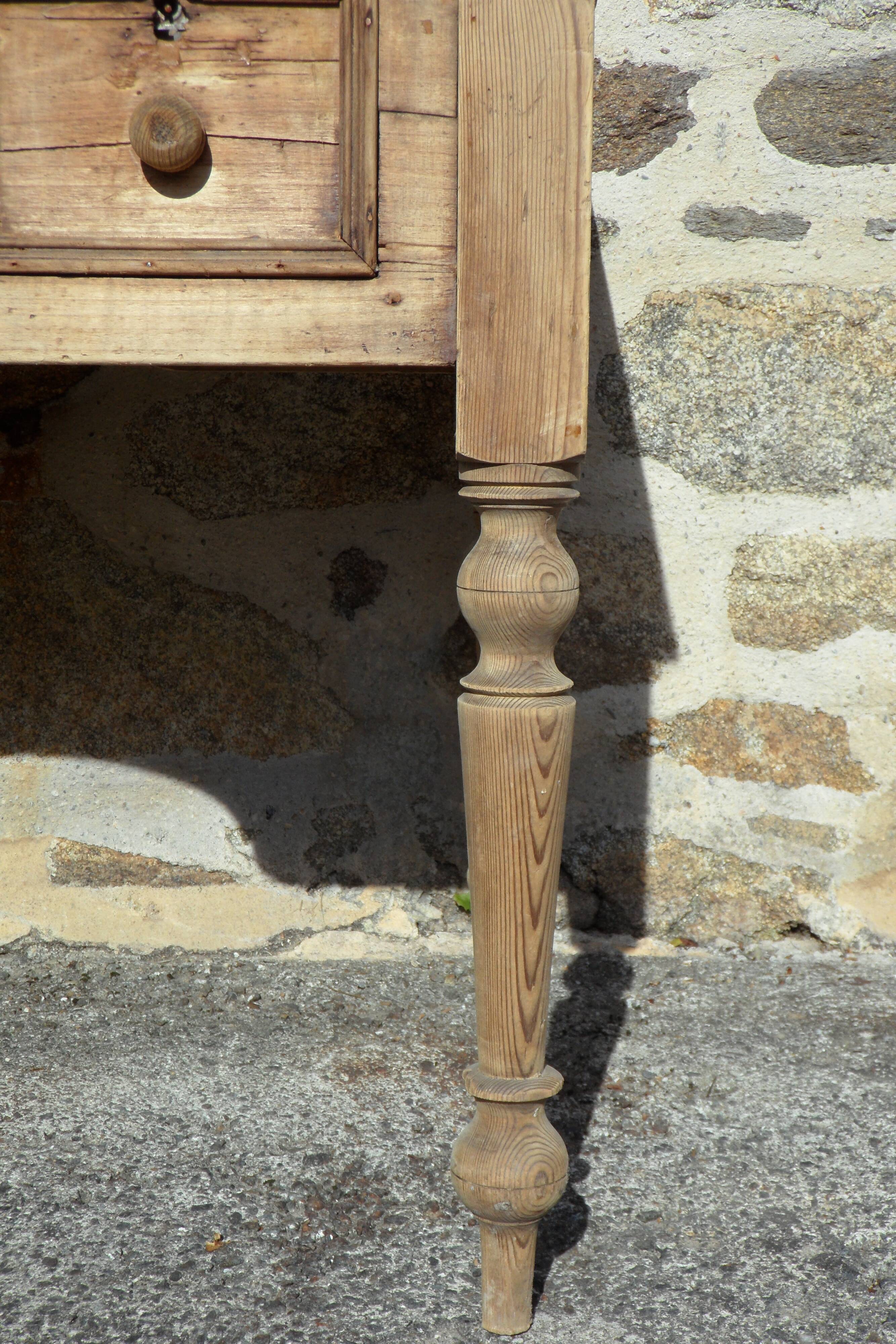 Office XIX raw wood Provençal