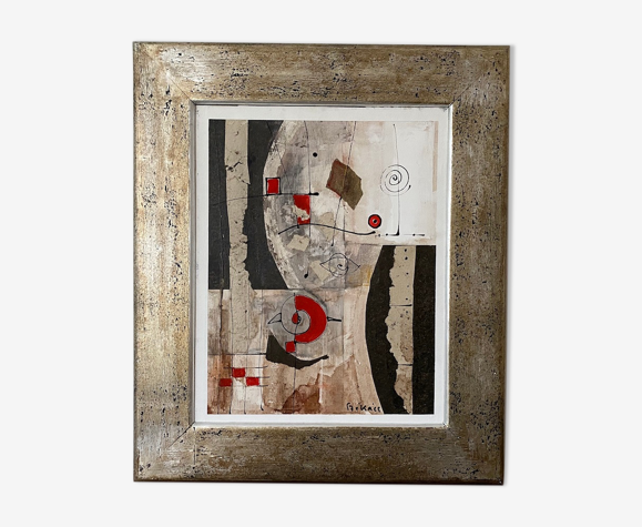 Tableau ancien - Un souvenir