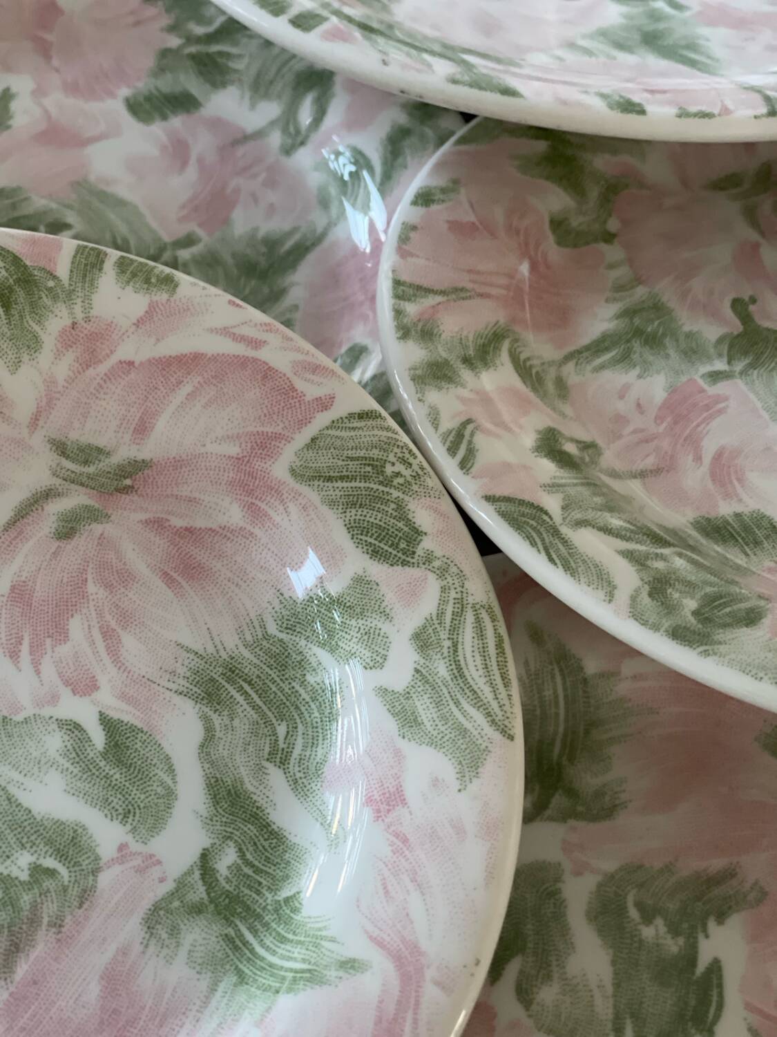 6 Quadrifoglio dessert plates.