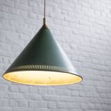 Bent karlby kegle pendant lamp, lyfa 1960s denmark