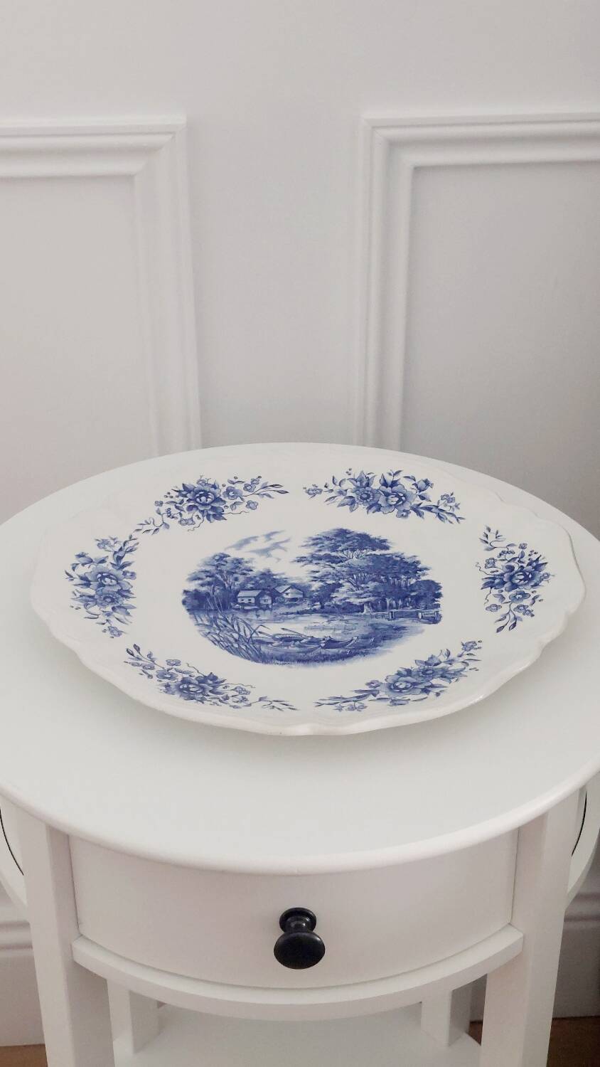 Sarreguemines Romantic model pie dish