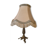 Old gilded bronze lamp