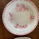 Set of three iron earth dishes
