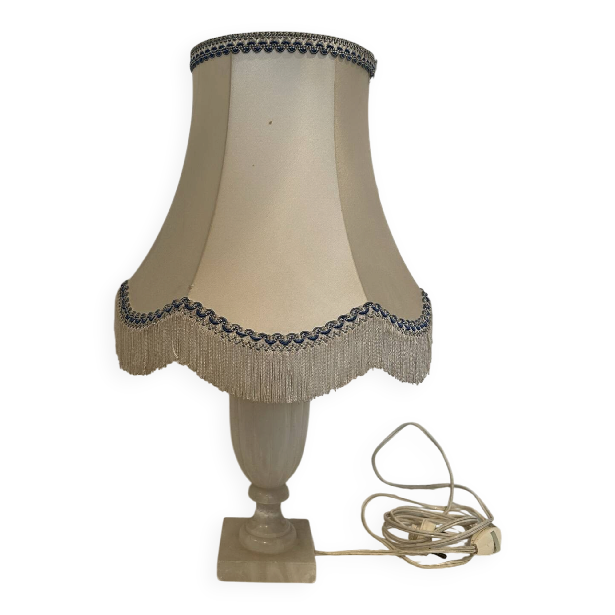 Alabaster table lamp