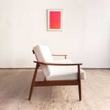 Canapé 3 places Arne Vodder modèle FD164 pour France & Son, Danemark