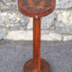 Art Deco wood pedestal table, art deco smoking table, end of sofa, art deco, 30's