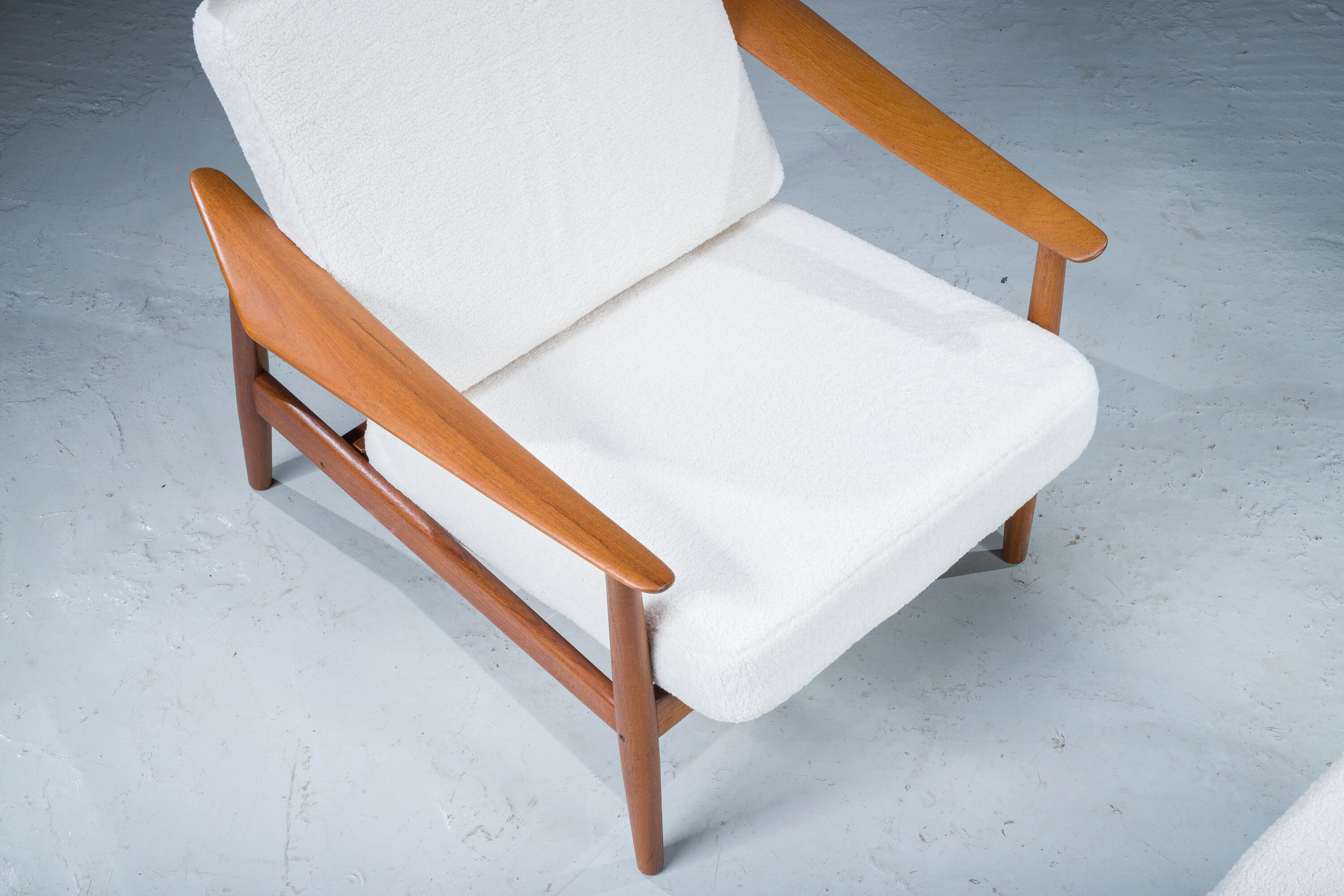 Armchair and ottoman by Arne Vodder for France & Søn