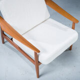 Armchair and ottoman by Arne Vodder for France & Søn