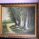 Pair two oil paintings on canvas