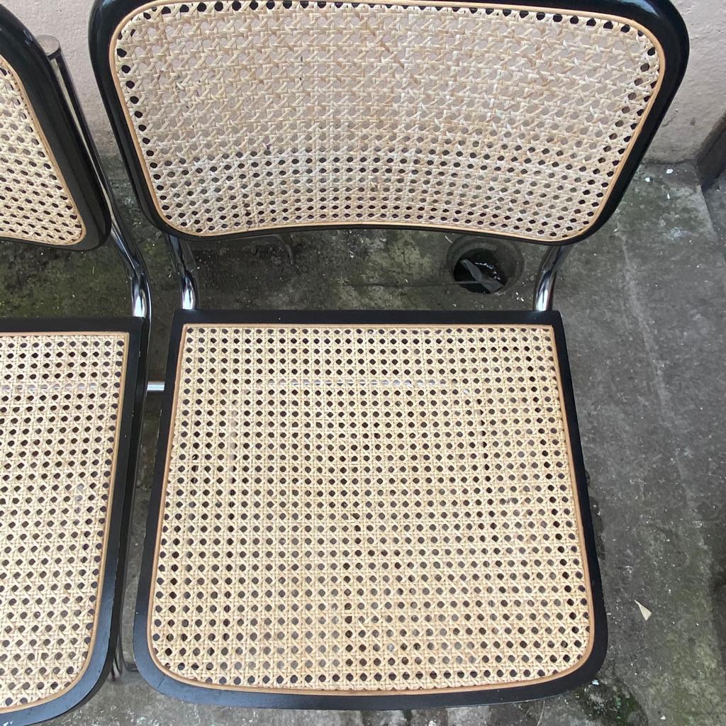Set de 3 chaises Marcel Breuer Cesca B32