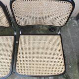 Set of 3 chairs Marcel Breuer Cesca B32