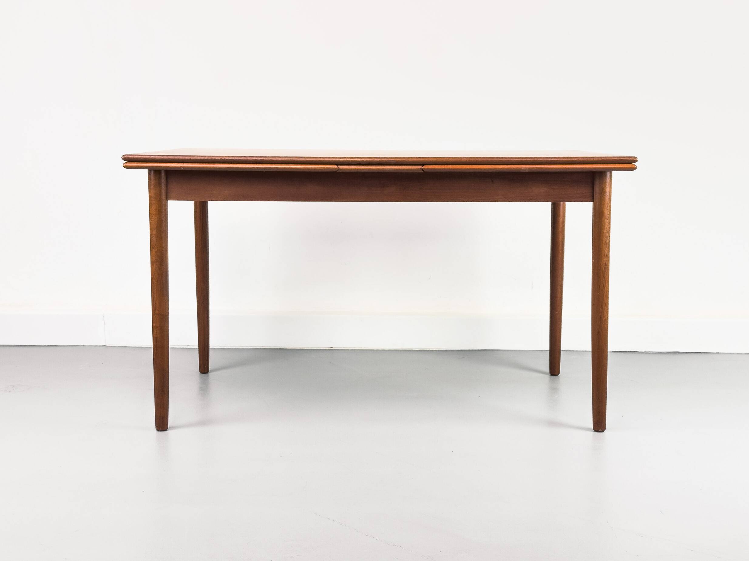 Danish Extendable Teak Dining Table by Ansager Møbler, 1960s