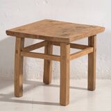Antique square coffee table (c.1900) #6