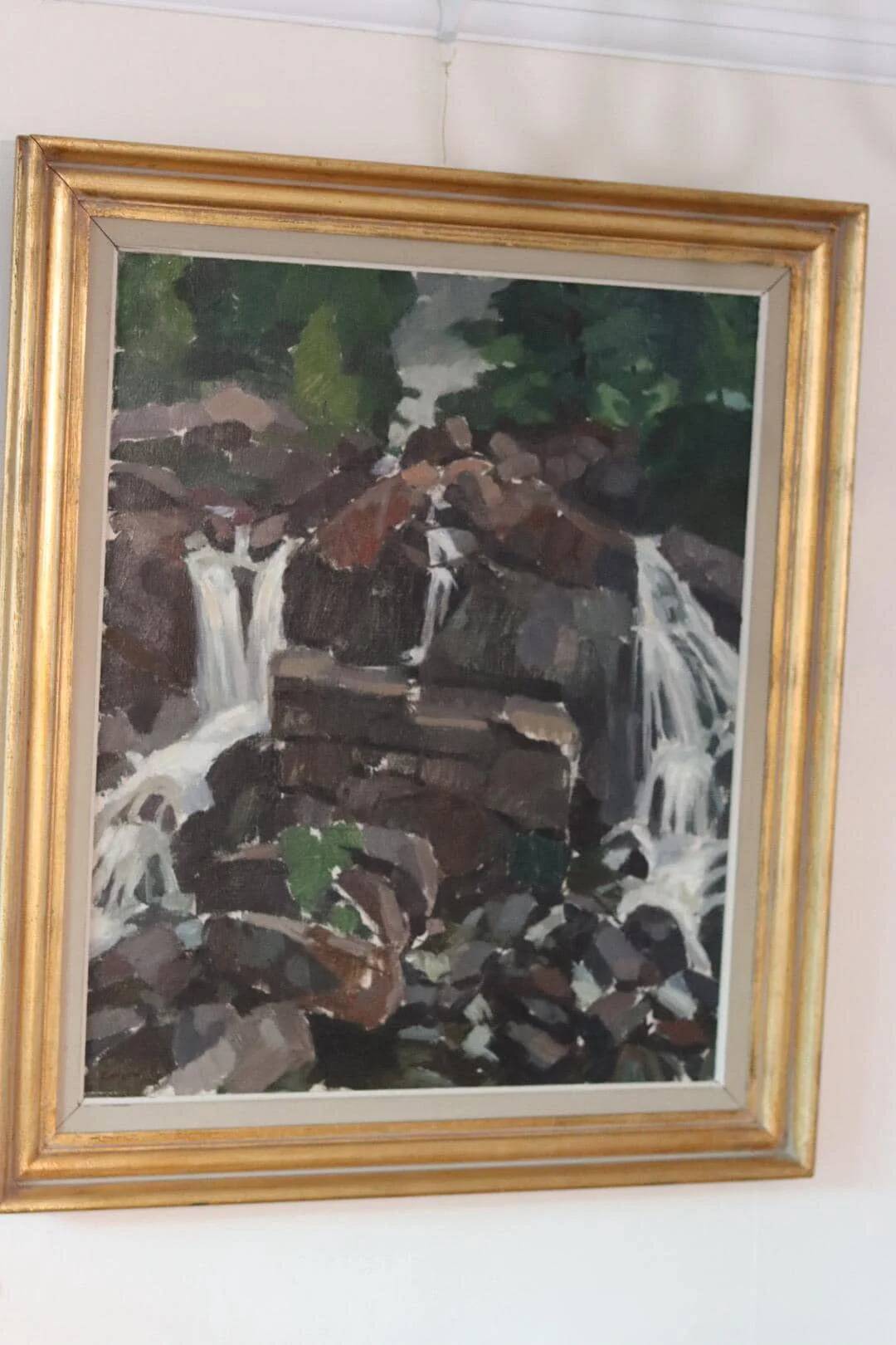 « Cascade cubiste » – Larson