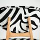 Chaise Zèbre Mid-Century Type 200/128 par J. Kedziorek