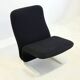 Artifort Concorde F780 armchair black by Pierre Paulin