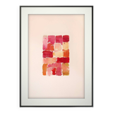 Abstract knife painting