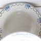 4 vintage deep plates from St Amand 220625