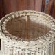 Rattan table lamp