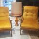 Lot de deux fauteuils vintage