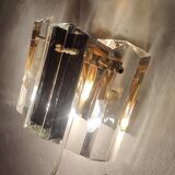 "Kinkeldey" crystal wall light. Germany, 1970s.