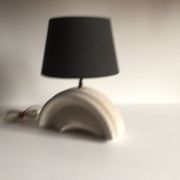 Lampe béton cellulaire façon Albert Tormos
