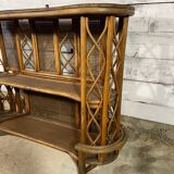 Rattan and wicker bar