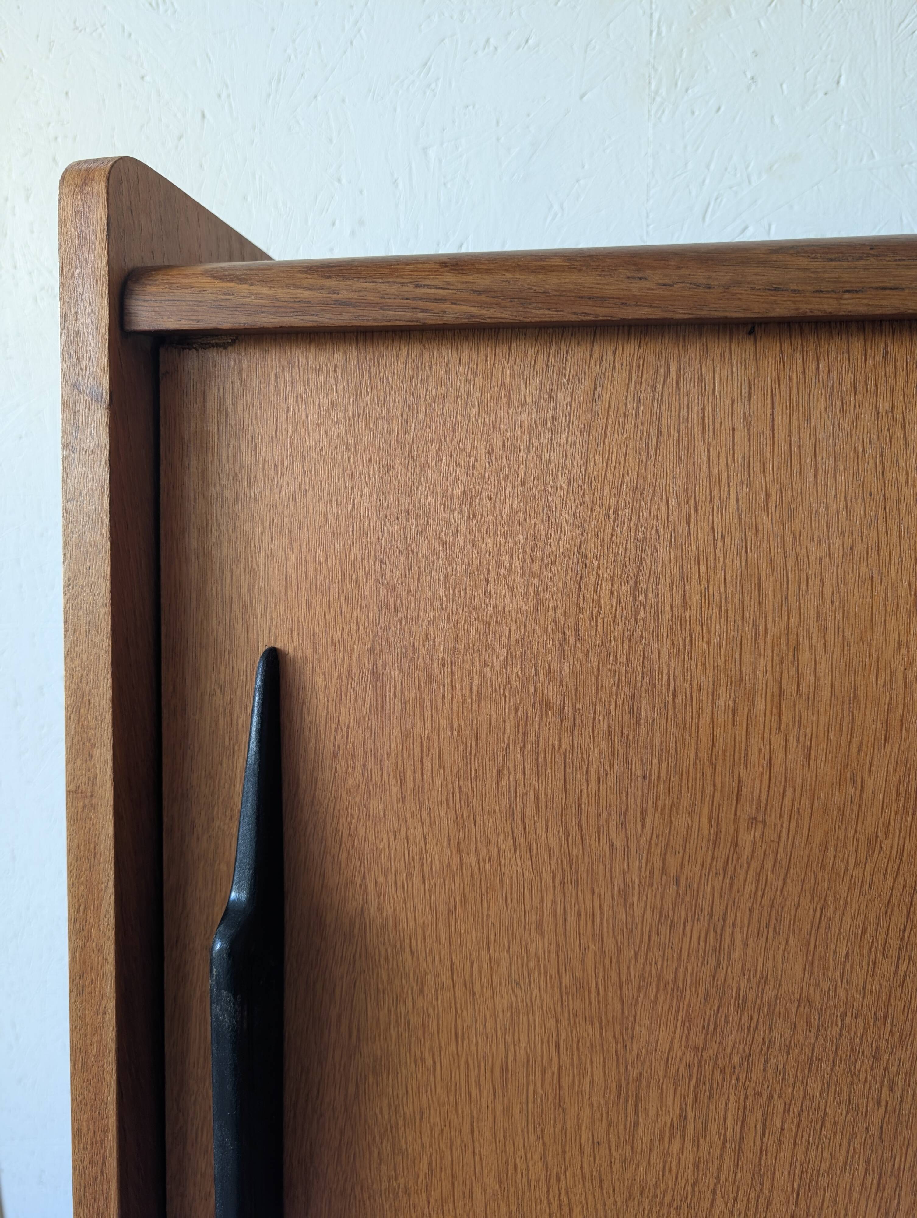 High oak sideboard by Gérard Guermonprez, 1950s/1960s