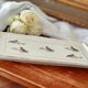 Plat à cake Ceranord St Amand, motifs oiseaux