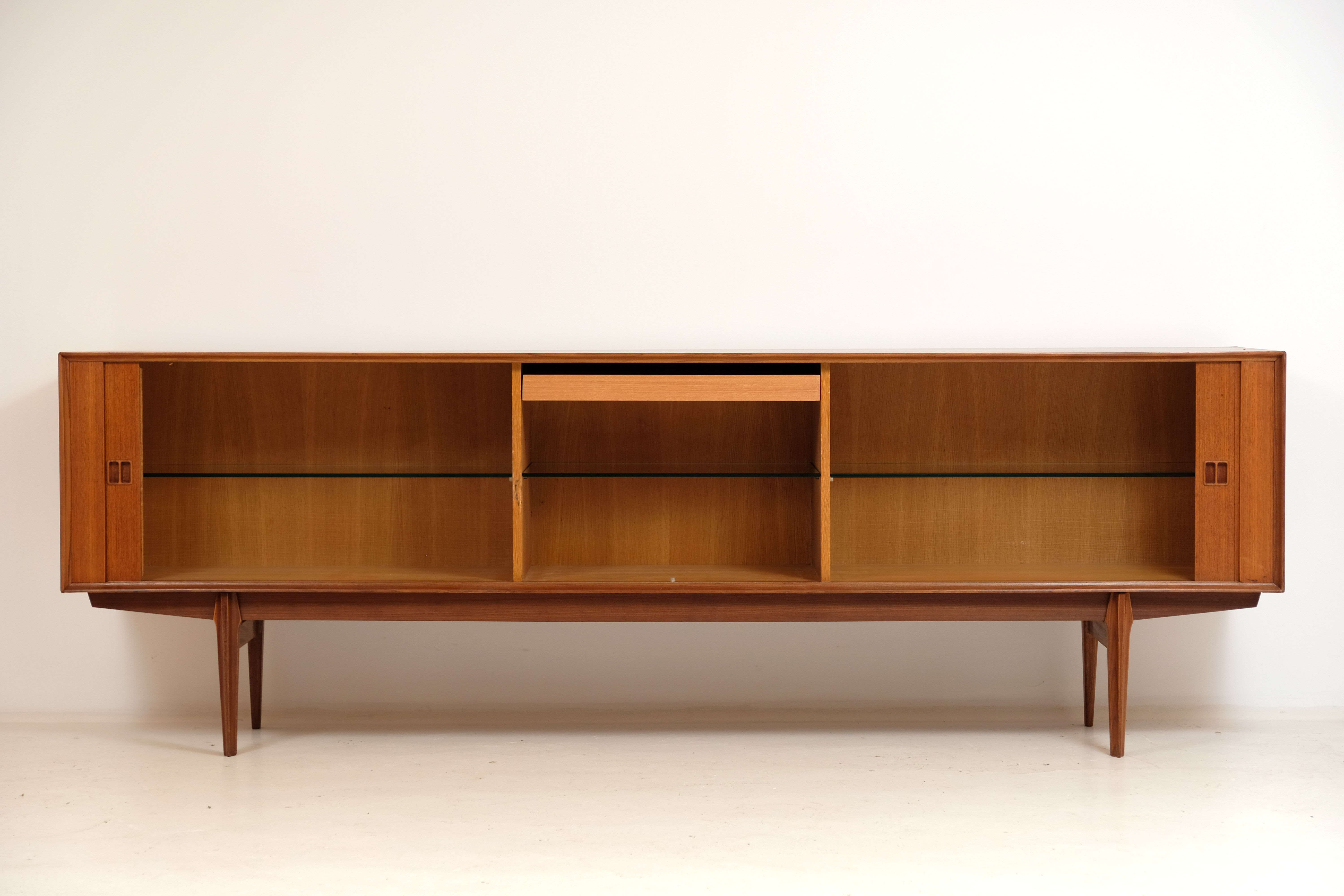 Enfilade Drum teak by Oswald Vermaercke for V Form 1960's