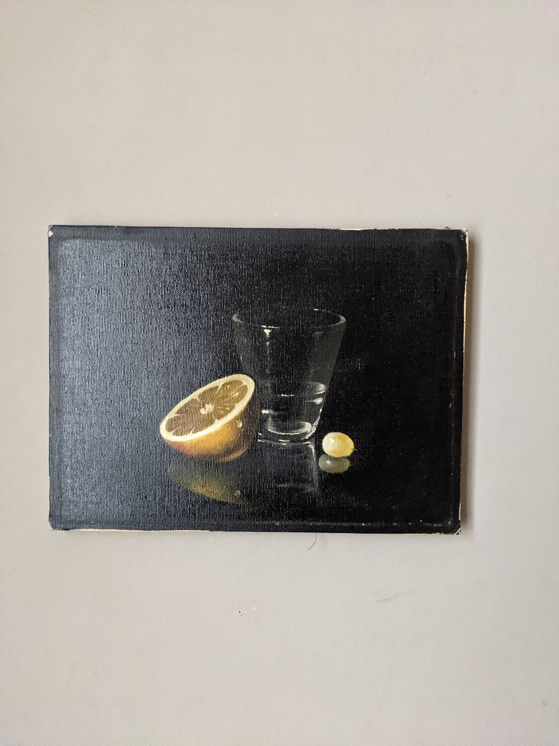 Still life oil on canvas contemporary painting