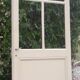 Old glazed communication door, 81x224cm