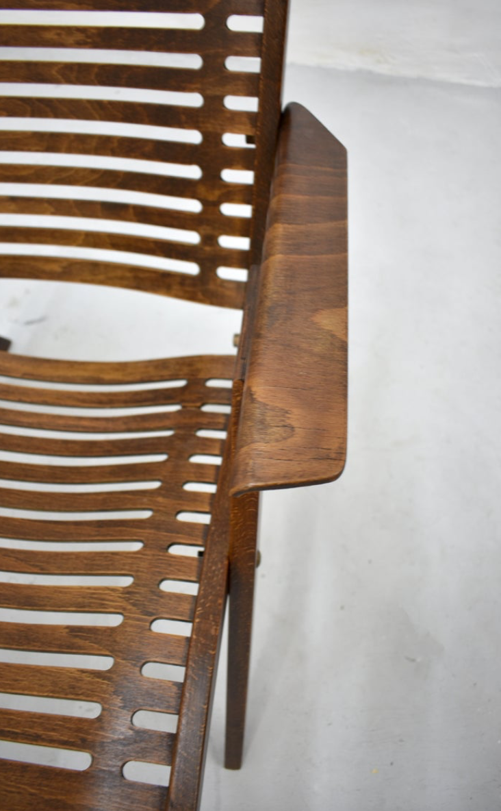 Chairs designed by Niko Kralj produced by Stol Slovenia