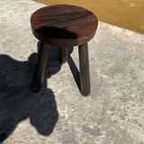 Brutalist tripod stool