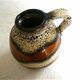 West Germany fat lava round vase
