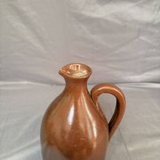Ancien pichet, cruche, vase en grès marron