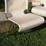 Lot of 6 Biscia chairs, design Pascal Mourgue ed. Steiner
