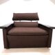 Fauteuil lounge Tecno avec structure en laque piano, 1970
