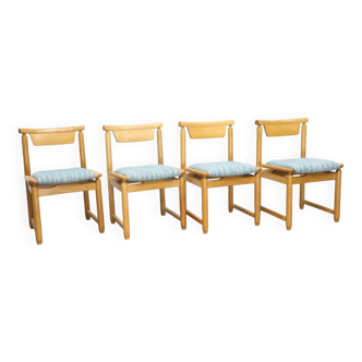 Vintage eetkamerstoelen | Eiken | Nieuwe stoffering