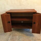 1960's vintage two-door storage unit