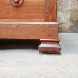 Antique chest of drawers in solid oak