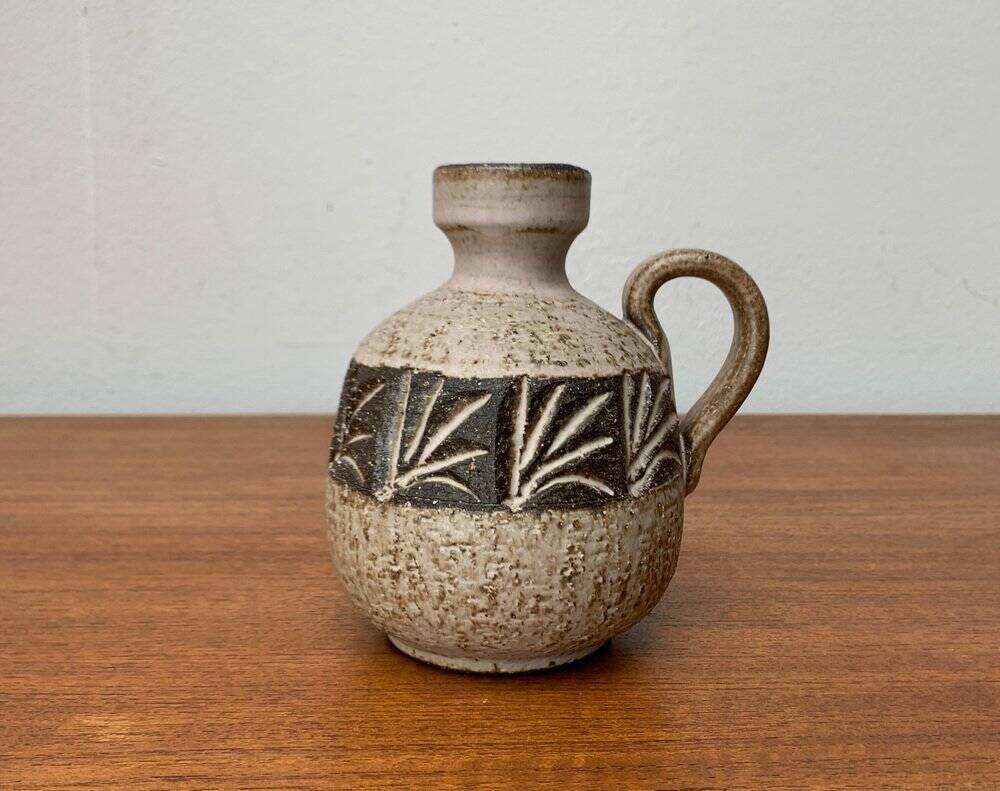 Carafe vase from the Danish Pottery Workshop of Løvemose, Denmark, 1960s.