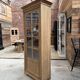 Oak display cabinet from the early 20th century.