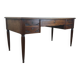 Very large oak center desk from the Art Deco period circa 1930