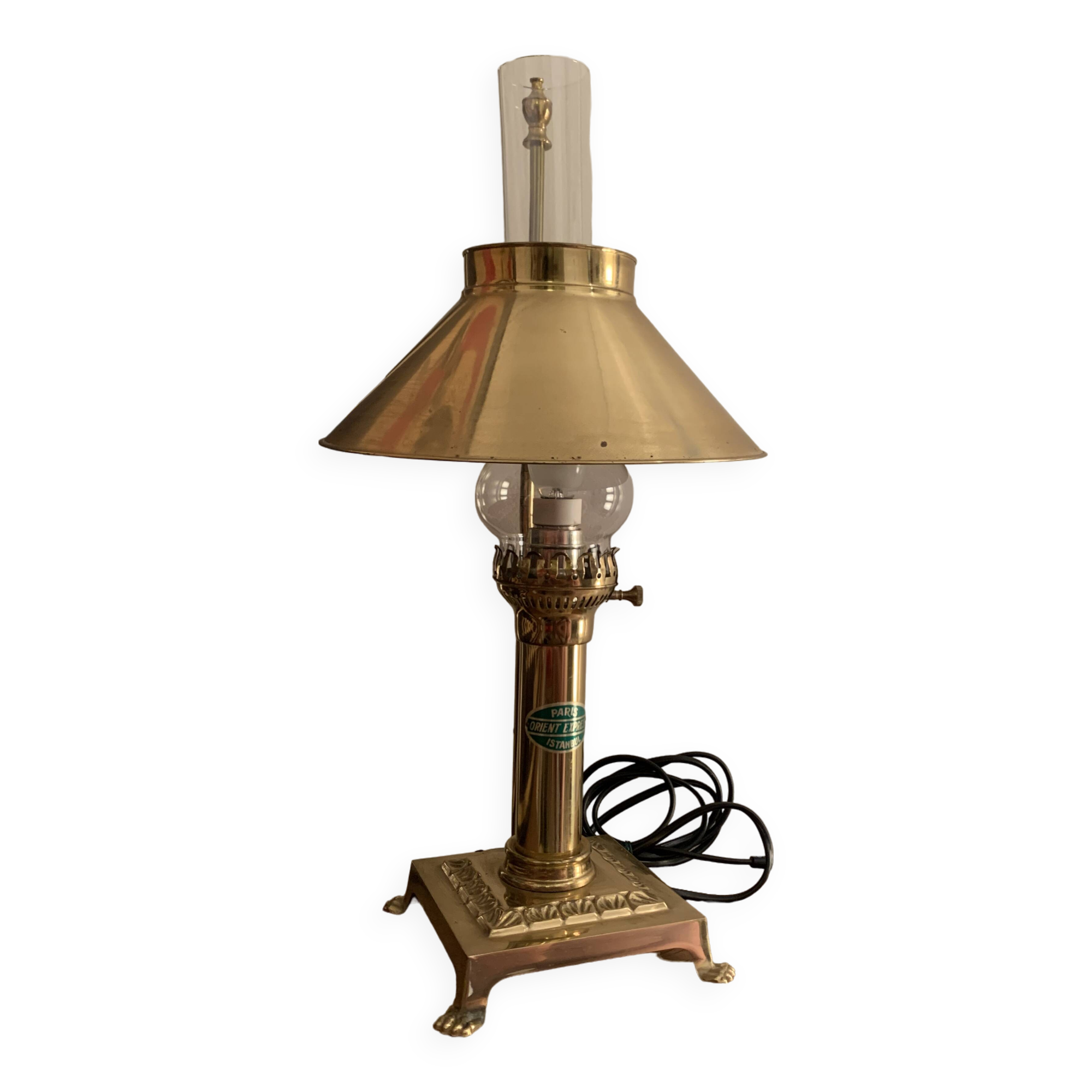 Lampe Paris Orient Express Istanbul Rétro