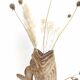 Zoomorphic vase fish Vallauris ceramic