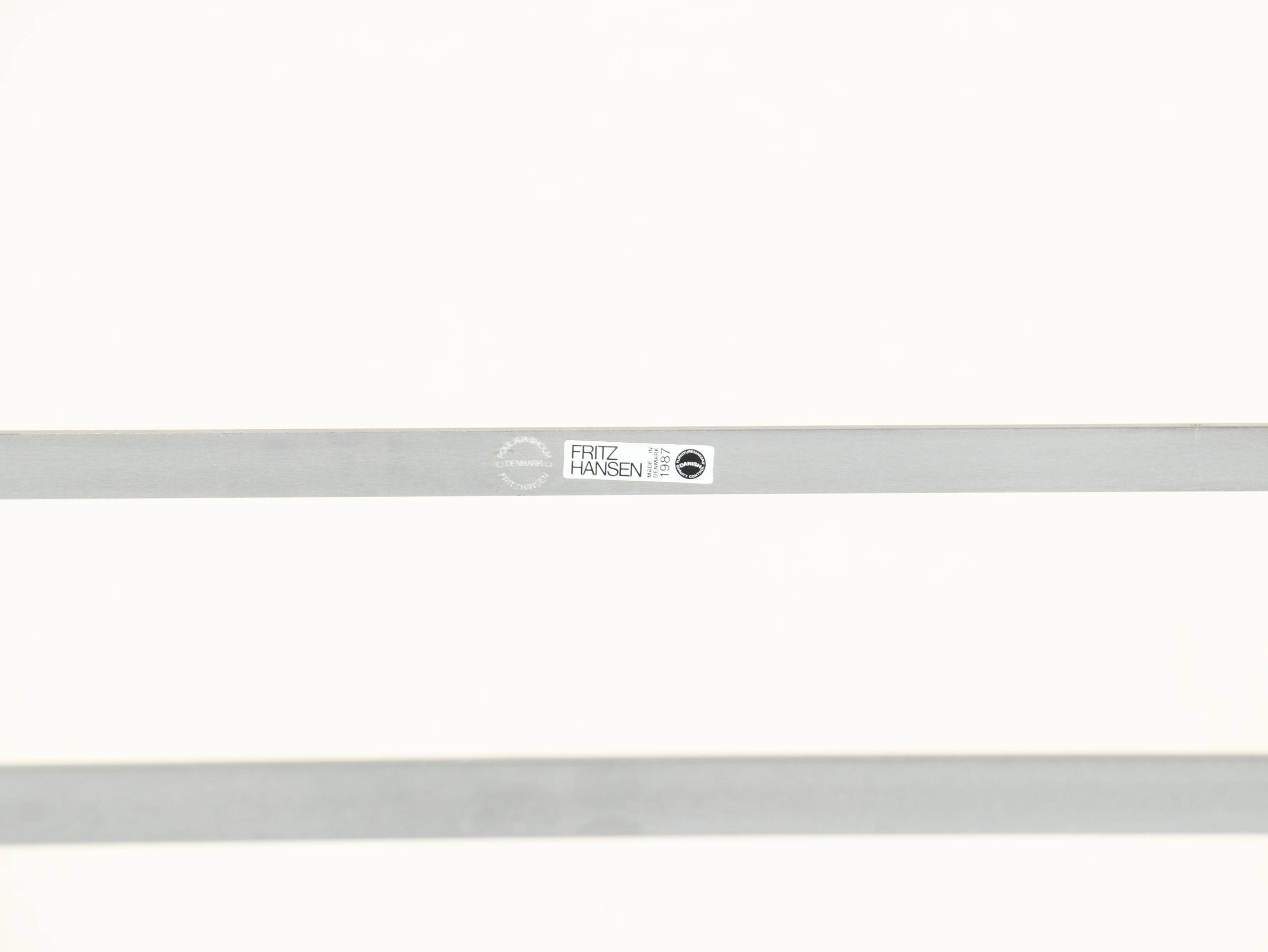 Dining table model PK 54 by Poul Kjaerholm for Fritz Hansen, Denmark, 1987